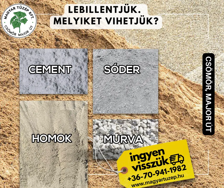 Ömlesztett áru Akció ajánlat Magyar Tüzép 